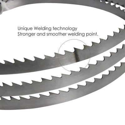 15-28mm Dent Spacing Vertical Steel Bladeband Band a vu une lame bimétallique pour couper du bois