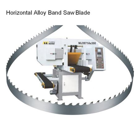 TCT Carbide Wood Saw Blade Processus soudé à haute fréquence pour le bois dur largeur 0,65-1,25 mm