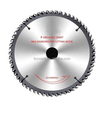 Blade de scie de table TCT de qualité professionnelle 44T pour les travaux de coupe de bois dur et vert