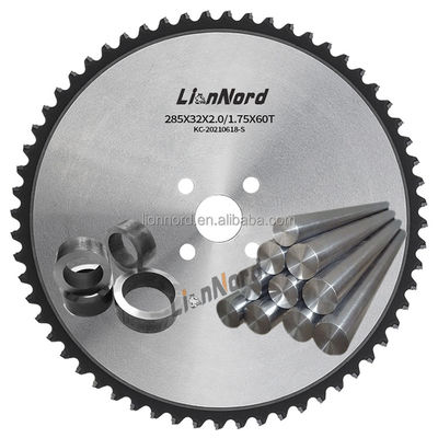 TCT Lampe à scie à froid circulaire pour la découpe des métaux 285*1,75*32 mm Épaisseur de la lame 1,7-2.0
