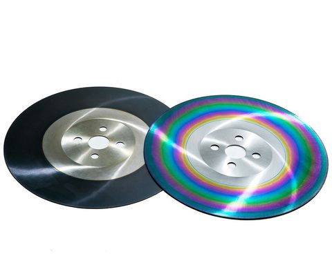 Processus de pressage à froid type HSS DMo5 TiAlN revêtement d'acier de coupe lame de scie circulaire