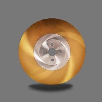 Processus de pressage à froid type HSS DMo5 TiAlN revêtement d'acier de coupe lame de scie circulaire