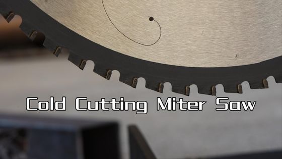 Blade de scie à dents de carbure à vitesse rapide pour la découpe de matériaux métalliques