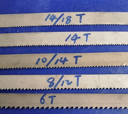 Coupe de métal M42 lame de scie à bande avec 3/4/6/8/10/13/19mm largeur support personnalisé OEM