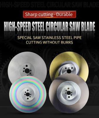 1Épaisseur de la lame.0-5.0 mm M42/W5 Blade de scie circulaire en acier à vitesse pour couper le métal