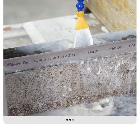 Scie à bande de découpe CNC intelligente avec 4 kW de puissance moteur et taille de lame 4400*34 mm