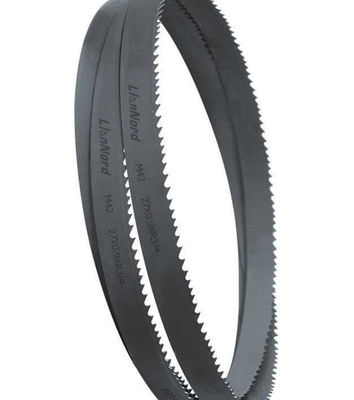 Blade de scie à bande bi-métallique M42 de qualité industrielle pour la découpe de barres et tubes en acier inoxydable