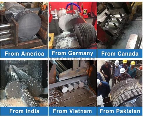 Processus de pressage à chaud Lampe à scie à bande bi-métallique pour la découpe d'acier d'alliage dur et d'acier de moule